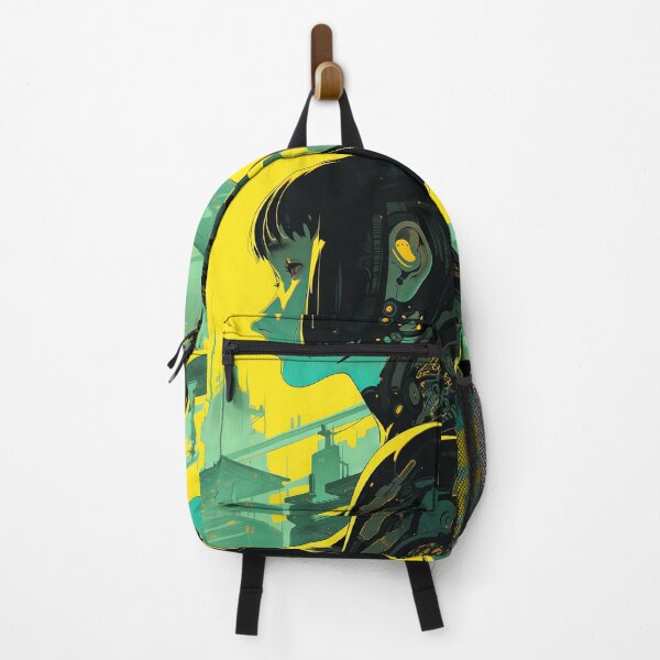 Item preview, Manga Agent Operator inspired by Ghost in the Shell - Yellow, Black, Aquamarine designed and sold by agenericman.