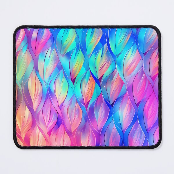 Item preview, Iridescent Leaf Mirage: Mesmerizing Colorful Foliage Design designed and sold by SweetWhiskers.