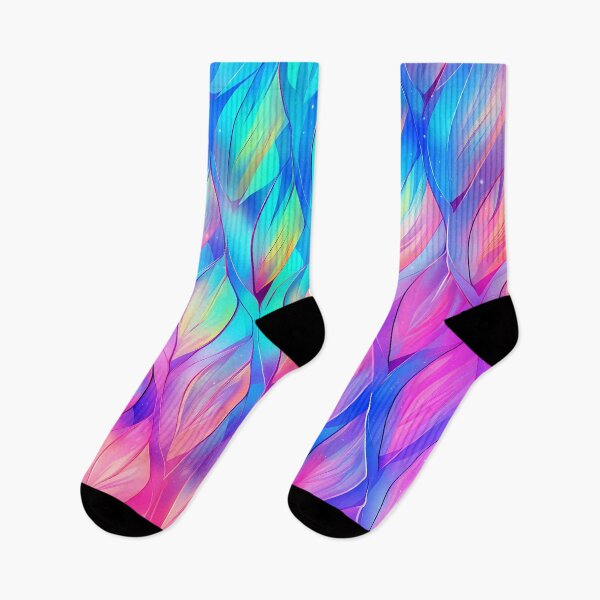 Item preview, Iridescent Leaf Mirage: Mesmerizing Colorful Foliage Design designed and sold by SweetWhiskers.