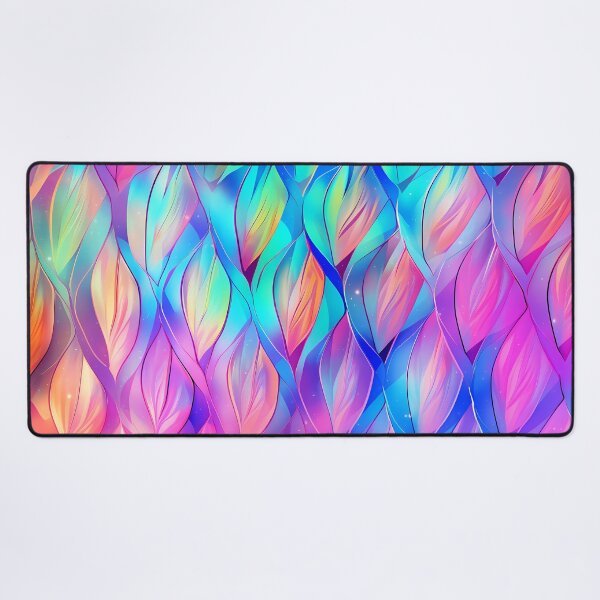 Item preview, Iridescent Leaf Mirage: Mesmerizing Colorful Foliage Design designed and sold by SweetWhiskers.