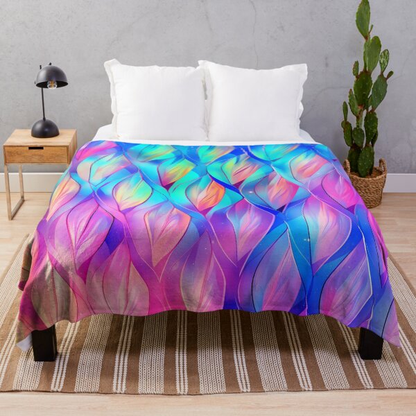 Item preview, Iridescent Leaf Mirage: Mesmerizing Colorful Foliage Design designed and sold by SweetWhiskers.