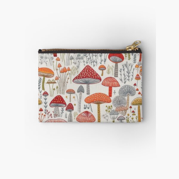 Item preview, Embroidered Mushrooms designed and sold by PietyandDesire.