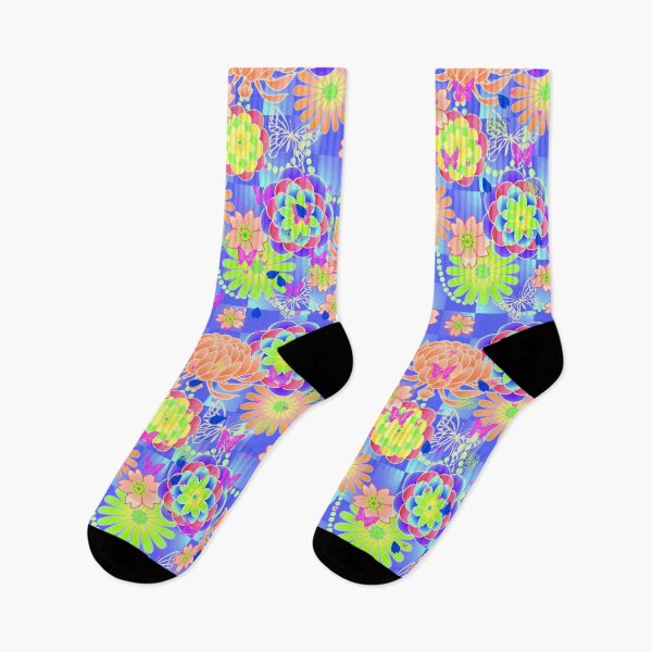 Item preview, Psychedelic Floral Kiss  designed and sold by SamariaVarela90.