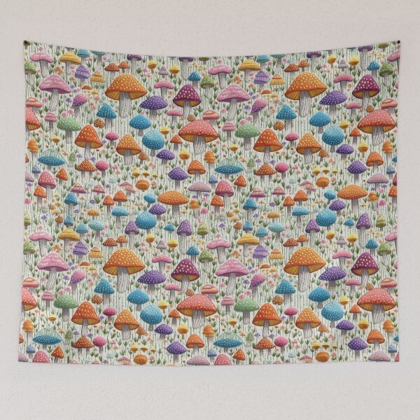 Item preview, Embroidered Mushrooms designed and sold by PietyandDesire.