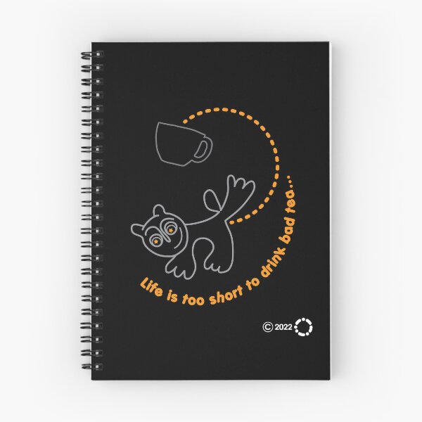 Aperçu de l'œuvre La vie est trop courte pour boire du mauvais thé... OQEO Funny Art Collection créée et vendue par OQEO.