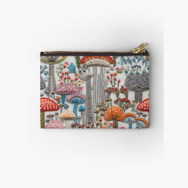 Item preview, Embroidered Mushrooms designed and sold by PietyandDesire.