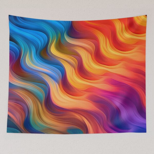Item preview, Colorful Desert Oasis: Journey through the Vibrant Dunes designed and sold by SweetWhiskers.