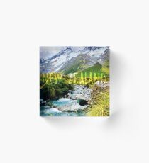 New Zealand Acrylic Block