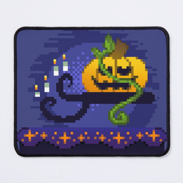 Artikelvorschau, Pixel Art - Kerzenkürbis entworfen und verkauft von Kaiko-Roku.