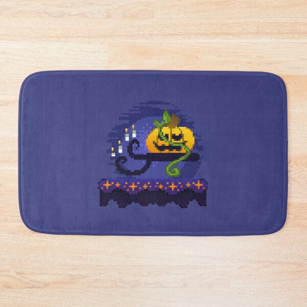Item preview, Pixel Art - Candle Pumpkin designed and sold by Kaiko-Roku.