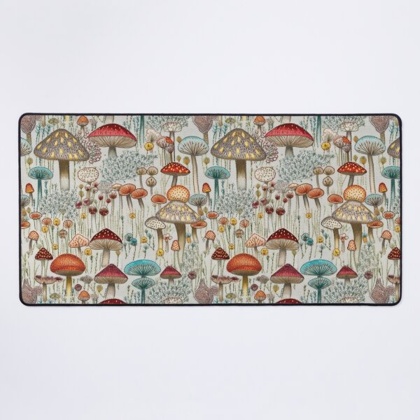 Item preview, Embroidered Mushrooms designed and sold by PietyandDesire.