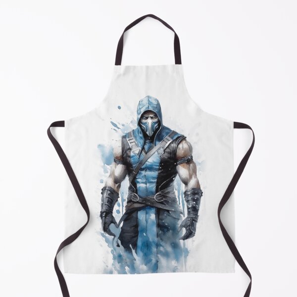 Item preview, Watercolour painting of Sub-Zero from Mortal Kombat  designed and sold by Druss2012.