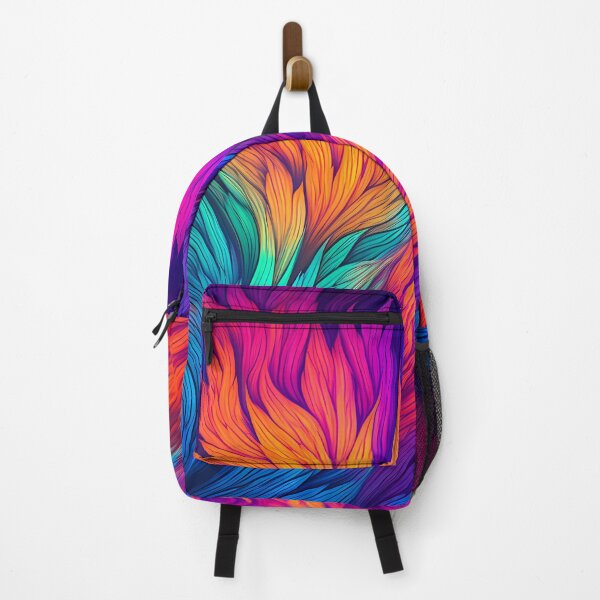 Item preview, Vibrant Rainbow Seaweed Pattern - Bold and Colorful Plant-inspired Design designed and sold by SweetWhiskers.