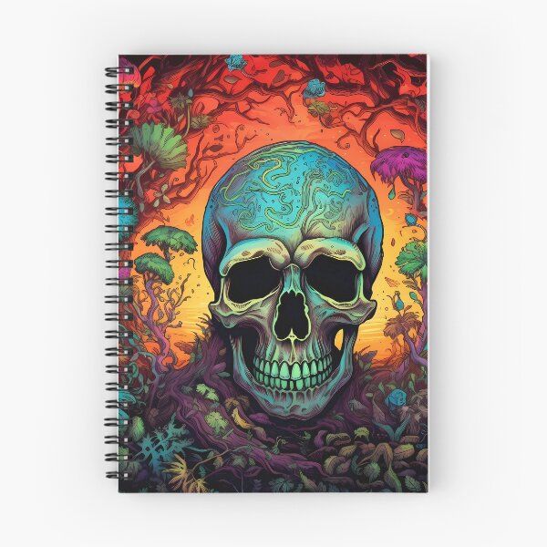 Item preview, Skull : Psychedelic designed and sold by MTJ-Mushrooms.