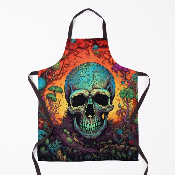 Item preview, Skull : Psychedelic designed and sold by MTJ-Mushrooms.
