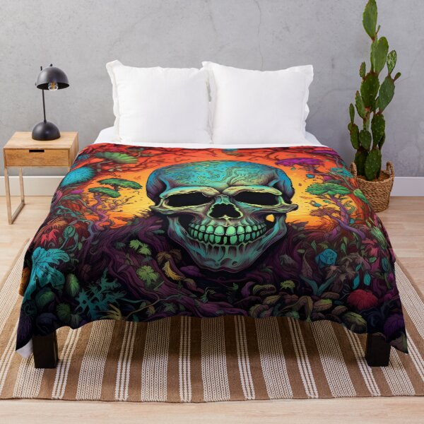 Item preview, Skull : Psychedelic designed and sold by MTJ-Mushrooms.