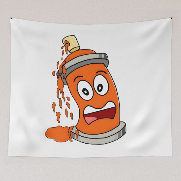Item preview, Graffiti Funny Cartoon Spray Can Character designed and sold by Philip Branecki.