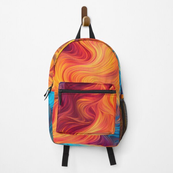 Item preview, Vibrant Rainbow Waves - Colorful Pattern Design designed and sold by SweetWhiskers.