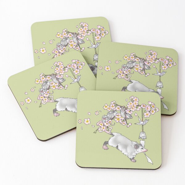 Item preview, Opossums and Cherry Blossoms 3 designed and sold by Fayth-x.