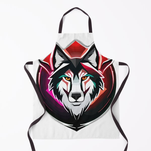 Item preview, Red Neon Wolf designed and sold by printyai.