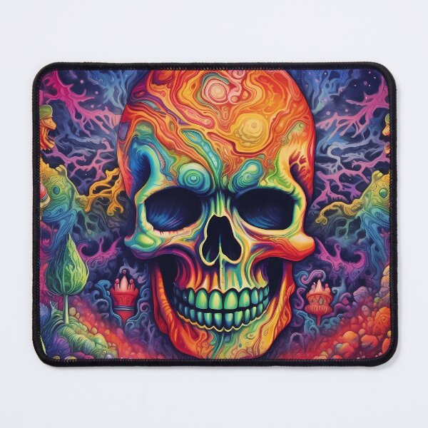 Item preview, Skull : Psychedelic designed and sold by MTJ-Mushrooms.