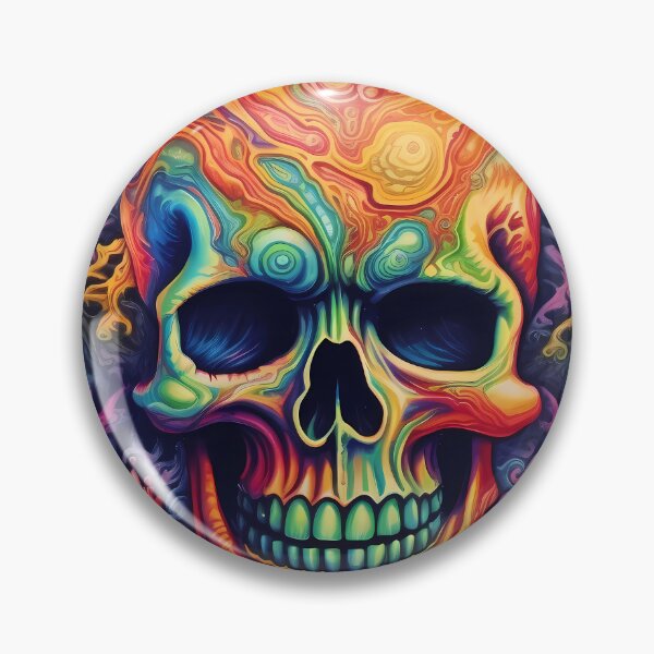 Item preview, Skull : Psychedelic designed and sold by MTJ-Mushrooms.
