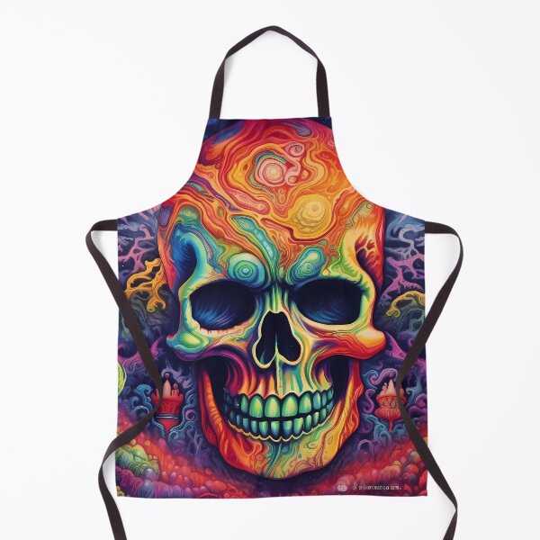 Item preview, Skull : Psychedelic designed and sold by MTJ-Mushrooms.