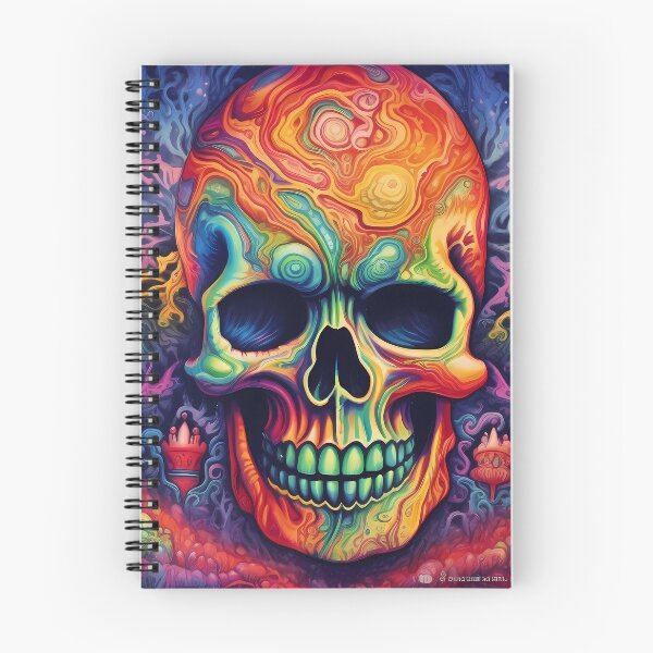 Item preview, Skull : Psychedelic designed and sold by MTJ-Mushrooms.