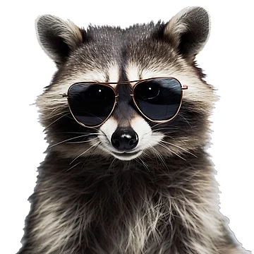 Artwork thumbnail, Cool Racoon by Offsite