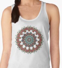Mandala Christmas Pug Women's Tank Top