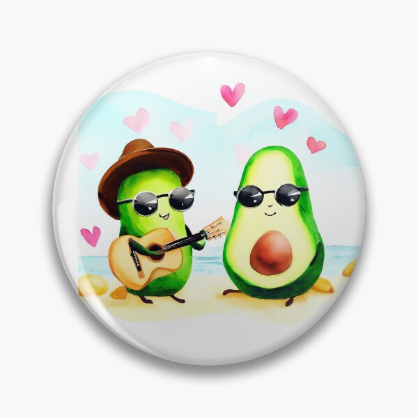 Item preview, Avocado Couple designed and sold by GiftsForCouples.