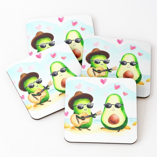 Item preview, Avocado Couple designed and sold by GiftsForCouples.