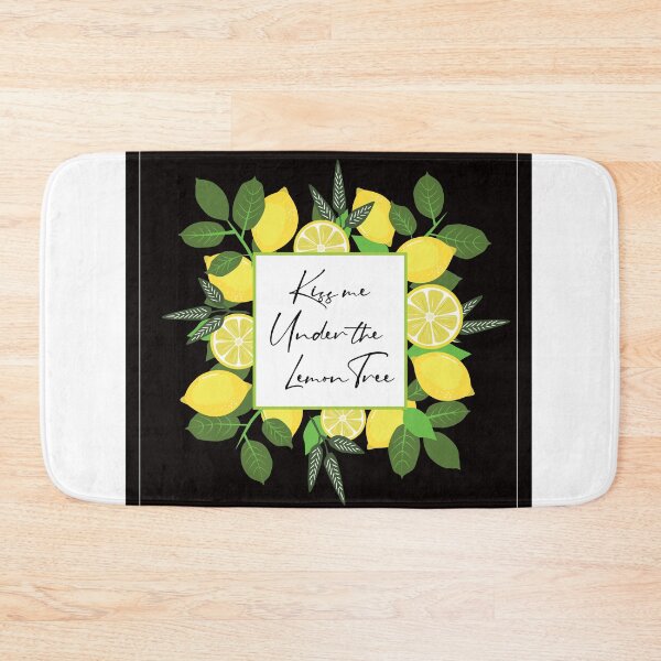 Item preview, Kiss Me Under the Lemon Tree designed and sold by ArtDoor54.