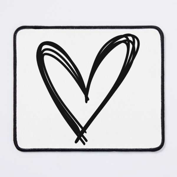 Item preview, Sketchy Heart designed and sold by CuteTattoo.