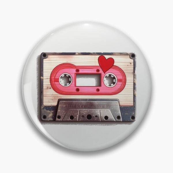 Artikelvorschau, Retro Vintage Kassettenband entworfen und verkauft von BVDigitalArt.