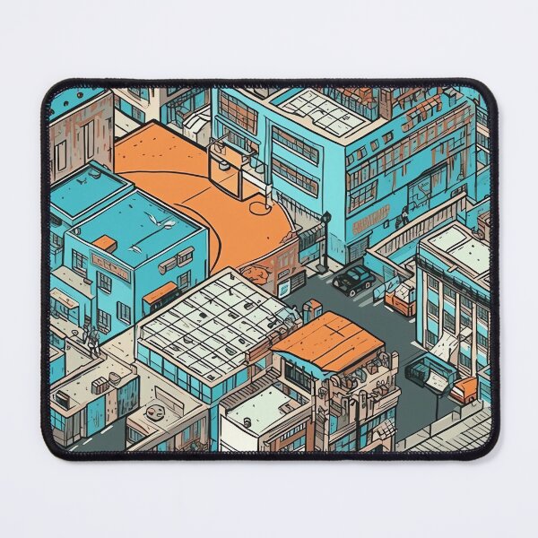 Item preview, City with courts and cars designed and sold by ivanmejia.