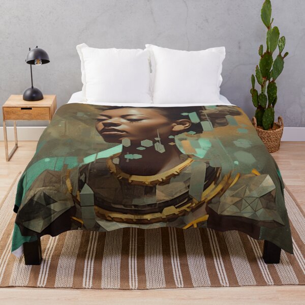 Item preview, Afrofuturism Art designed and sold by MidJourneymen.