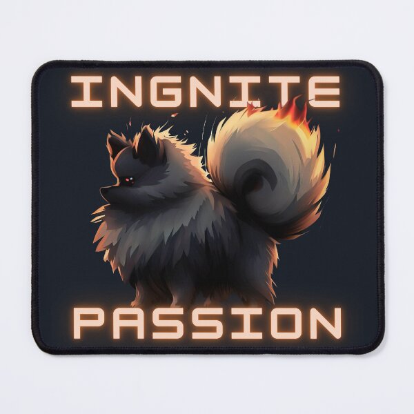Item preview, Dog Cartoon Ignite Passion with Anime Keeshond - Dog Art designed and sold by Woof-n-Wear.