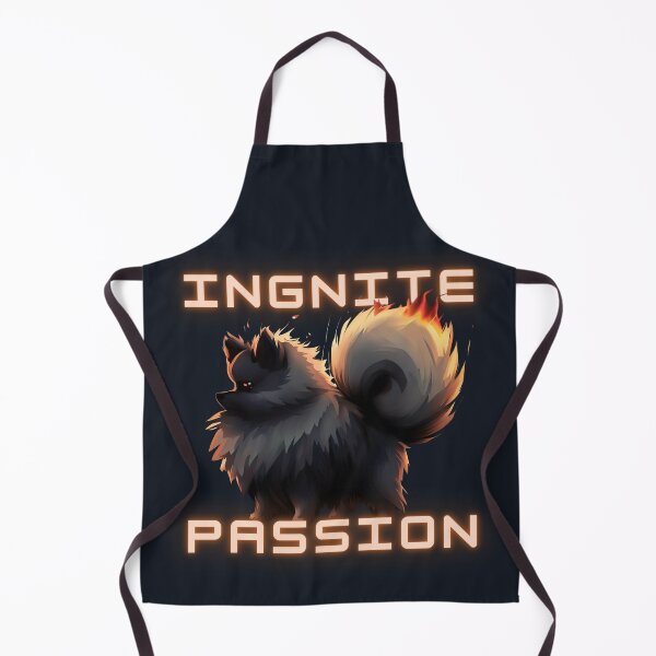 Item preview, Dog Cartoon Ignite Passion with Anime Keeshond - Dog Art designed and sold by Woof-n-Wear.
