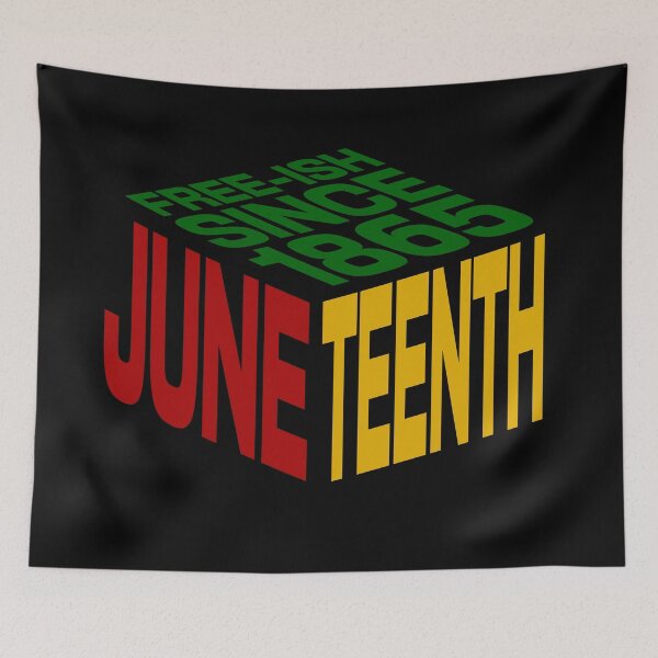 Item preview, Juneteenth Cube | Freeish Since 1865 designed and sold by blackartmatters.