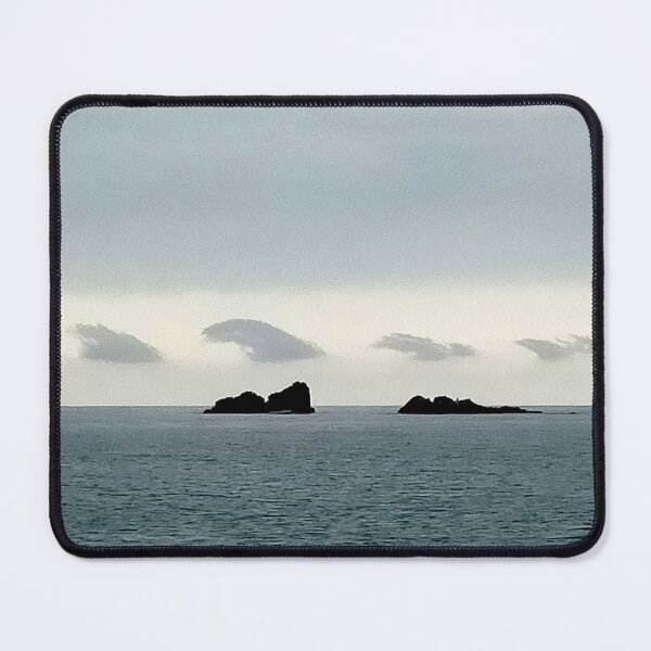 Item preview, Nature's Canvas: A Serene Beachscape of Stones, Sky and Clouds designed and sold by Zakrytos ★★★★★.