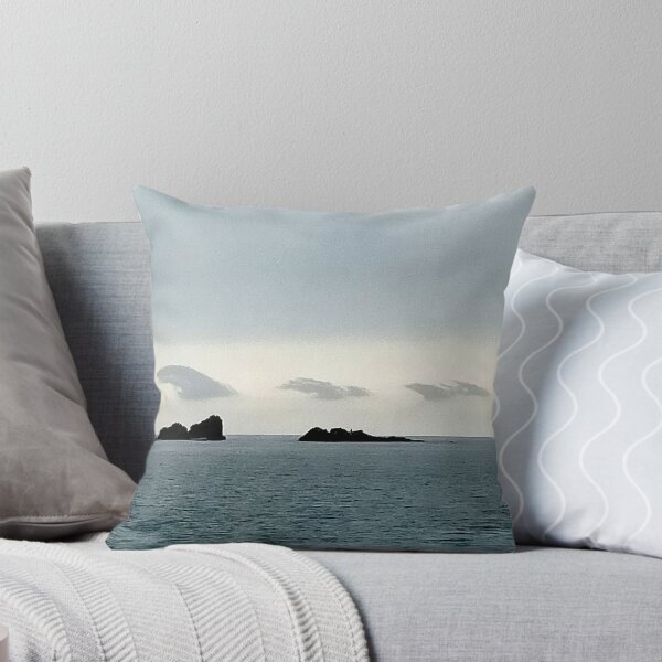 Item preview, Nature's Canvas: A Serene Beachscape of Stones, Sky and Clouds designed and sold by Zakrytos ★★★★★.