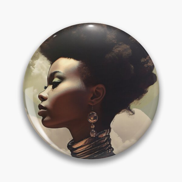 Item preview, Afrofuturism Art designed and sold by MidJourneymen.