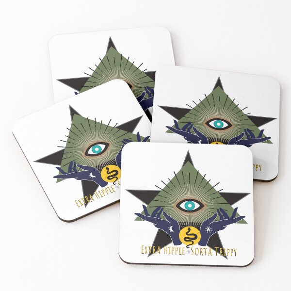 Item preview, Extra Hippie Sorta Trippy Pyramid art designed and sold by ArtDoor54.