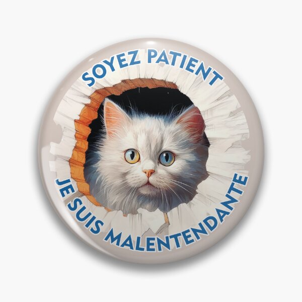 Item preview, Be patient I'm hard of hearing, cute cat version for girls designed and sold by Dreamoire Pix.