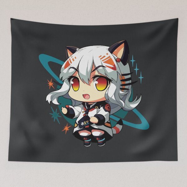 Item preview, Marie Purrie: The Feline Scientist Unraveling the Mysteries of Whiskered Discovery designed and sold by Chibi Cat Art Corner.