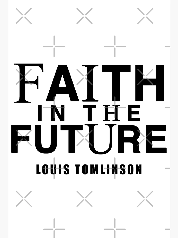 Faith In The Future Logo Hand White Hoodie – Louis Tomlinson Merch