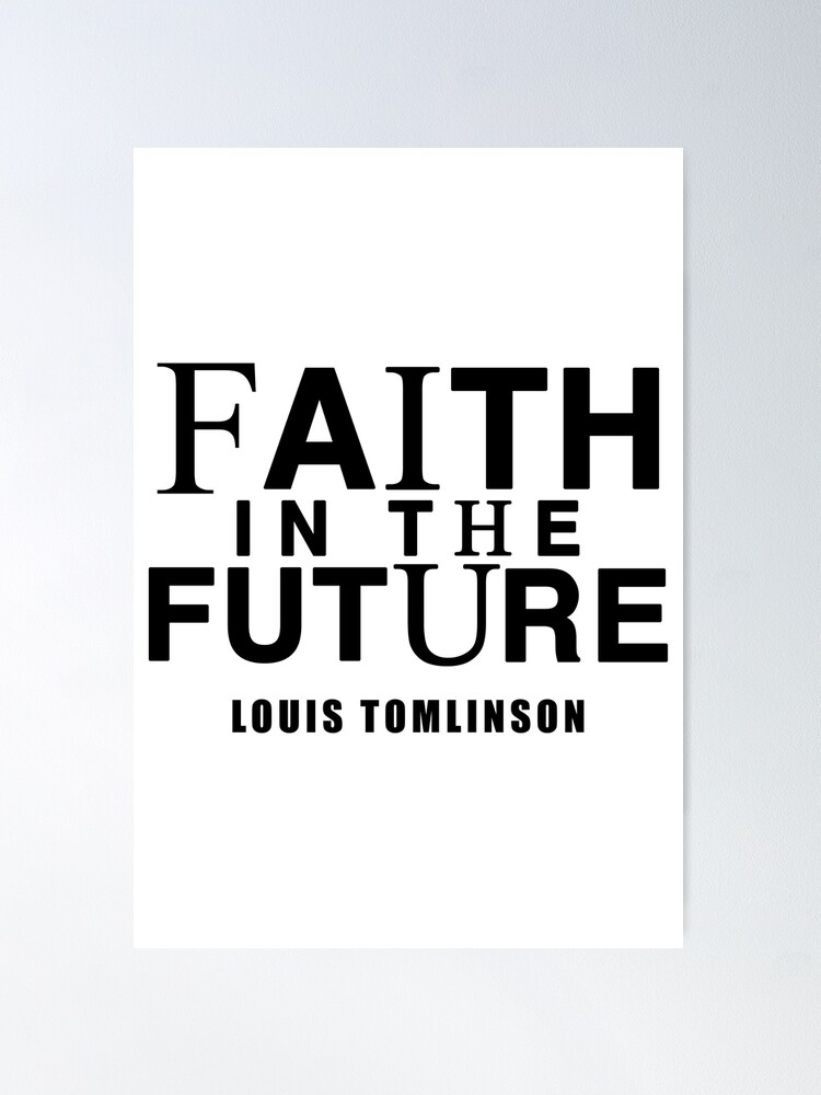 Faith In The Future Logo Hand White Hoodie – Louis Tomlinson Merch