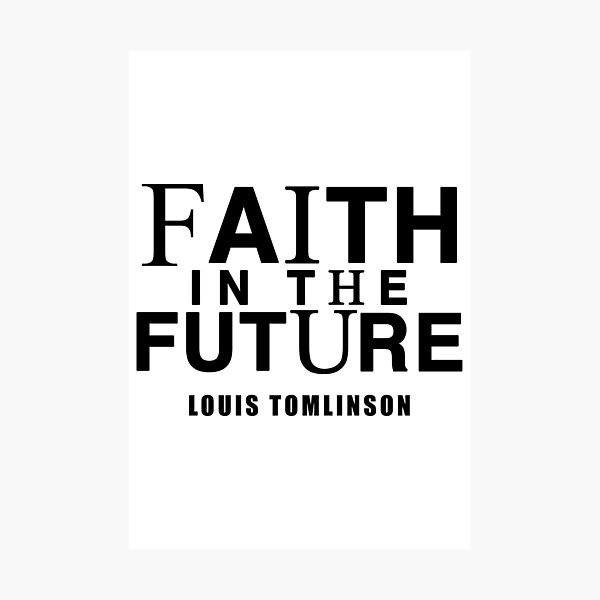 Faith In The Future World Tour Litho - North America – Louis Tomlinson Merch