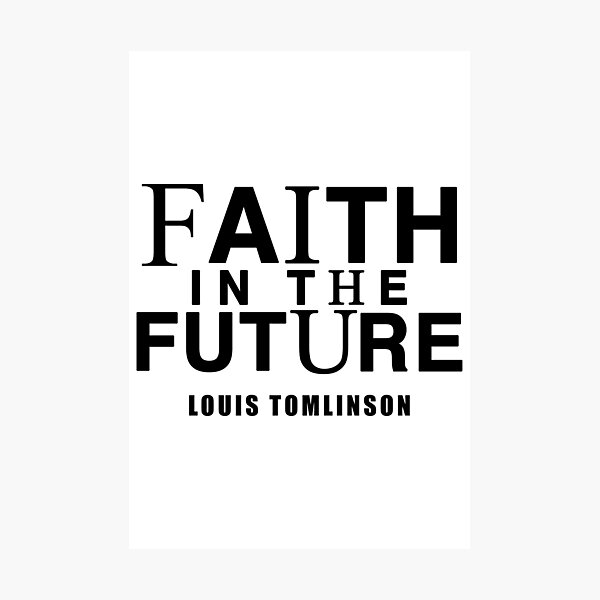 Official Louis Tomlinson Merch Faith In The Future World Tour Ecru